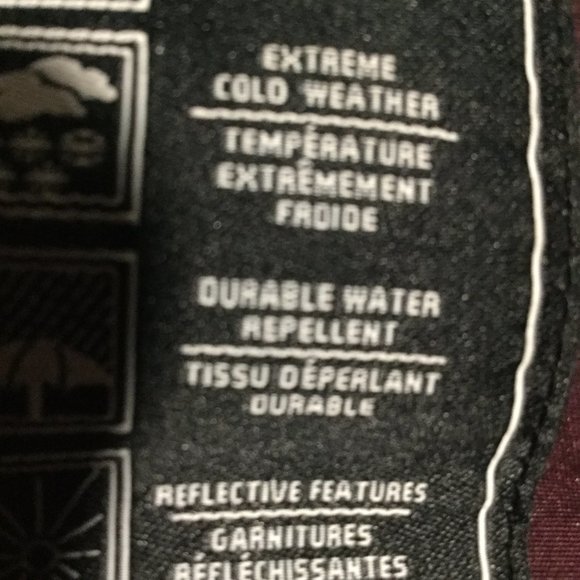 Alpine Tek down filled maroon color size small for extreme cold weather - Picture 5 of 10